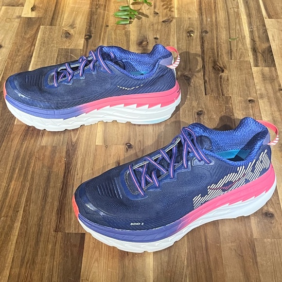 Hoka One One Women's Athletic Shoes - Purple and Pink - Picture 2 of 8